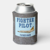 PILOT F-102 DELTA DAGGER DOSENKÜHLER (Kanne Rückseite)