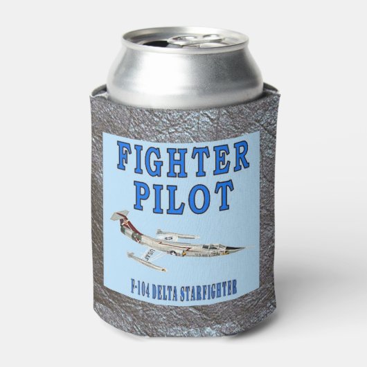 PILOT F-104 DELTA STARFIGHTER DOSENKÜHLER (Kanne Vorderseite)