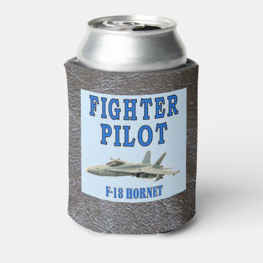 PILOT F-18 HORNET DOSENKÜHLER (Kanne Rückseite)