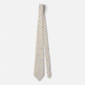 Pilot Faux Seide | Mikro-Flugzeug-Designer-Stil Krawatte (Vorderseite)