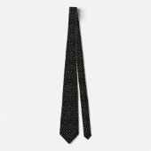 Pilot Faux Silk | Mikro-Flugzeug-Designer-Stil Krawatte (Vorderseite)