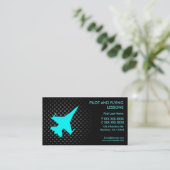 Pilot-Flugstunden, benutzerdefinierte Visitenkarte (Stehend Vorderseite)