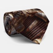 Pilot - Flugzeug - Motor im Bereitschaftszustand Krawatte (Gerollt)