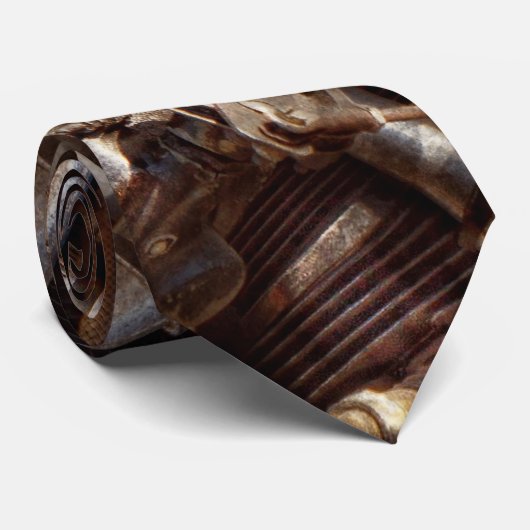 Pilot - Flugzeug - Motor im Bereitschaftszustand Krawatte (Gerollt)