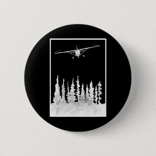Pilot-Flugzeug-Shirts - Flugzeug-Shirt - Luftfahrt Button