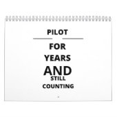 PILOT FOR YEARS AND STILL COUNTING KALENDER (Titelbild)