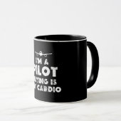 Pilot Funny Tasse (VorderseiteRechts)