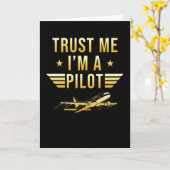 Pilot-Geschenk Karte (Gelbe Blume)