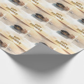 Pilot  Happy retirement Geschenkpapier (Ecke)