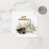 Pilot  Happy retirement Mitteilungskarte (Vorderseite/Rückseite Beispiel)