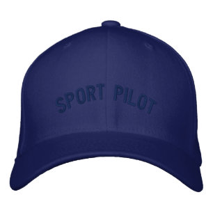 Pilot-Hat Bestickte Kappe