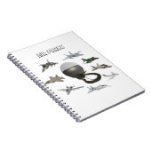 Pilot Helm der amerikanischen Luftwaffe mit Flugze Notizblock (Rechte Seite)