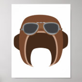 Pilot Helm Poster (Vorne)