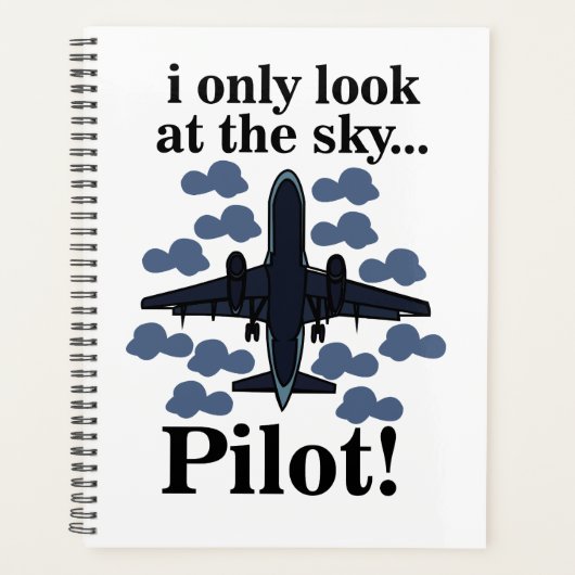 Pilot I schaut nur auf Sky Pilot Planer (Vorderseite)