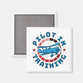 Pilot im Ausbildungsbereich Magnet (Vorderseite/Rückseite)