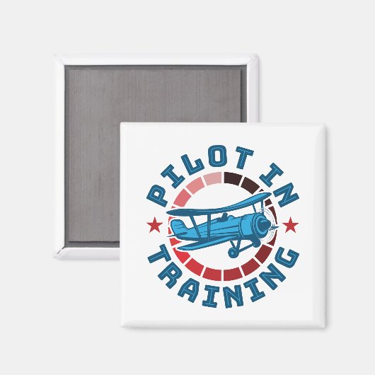 Pilot im Ausbildungsbereich Magnet (Vorderseite/Rückseite)