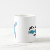 "Pilot im Gange" Tasse (Mittel)