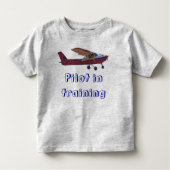 Pilot im Training Kleinkind T-shirt (Vorderseite)