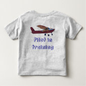 Pilot im Training Kleinkind T-shirt (Rückseite)