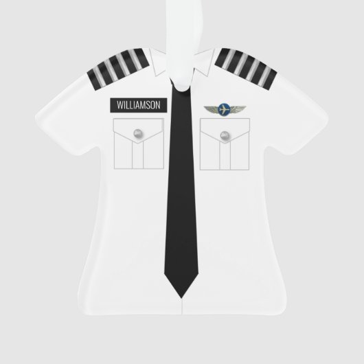 Pilot Kapitän Silver Professionelle Ornament (Vorderseite)