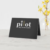 Pilot Karte (Gelbe Blume)