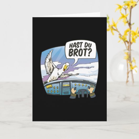 Pilot Karte (Gelbe Blume)