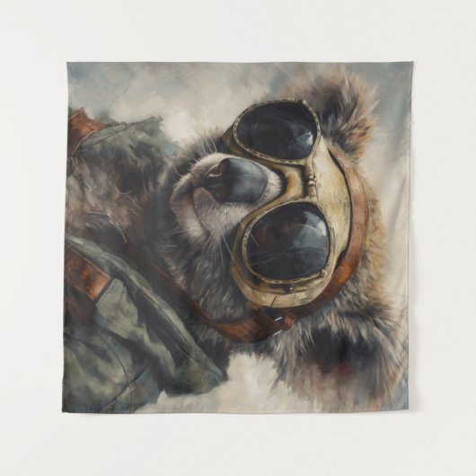 Pilot Koala Wandteppich (Vorderseite (Horizontal))