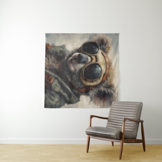 Pilot Koala Wandteppich (Beispiel (Horizontal))