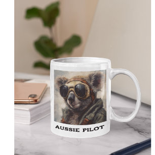 Pilot Koala Zweifarbige Tasse