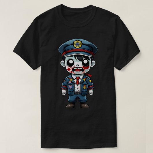 Pilot Koreanischer Zombie T-Shirt (Design vorne)
