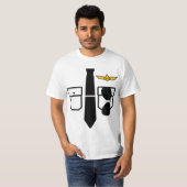 Pilot-Kostüm Witziges Halloween-Pilot T-Shirt (Vorne ganz)