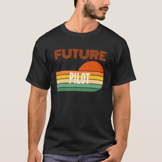 Pilot , künftiges Pilotprogramm T-Shirt (Vorderseite)
