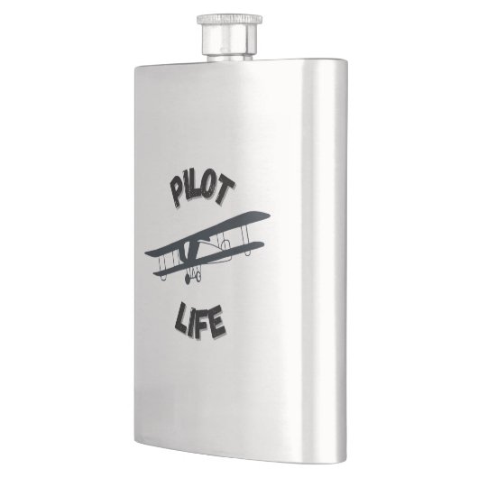 Pilot Life | Luftfahrt | Flugzeug | Flug Flachmann (Links)