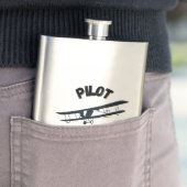 Pilot Life | Luftfahrt | Flugzeug | Flug Flachmann (Beispiel)