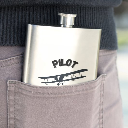 Pilot Life | Luftfahrt | Flugzeug | Flug Flachmann (Beispiel)