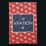 Pilot-Luftfahrzeug des Funky White Flugzeug Geschirrtuch<br><div class="desc">Funky und stilvolle White Flugzeug / Flugzeug / Flugzeuge Muster Pilot Flying Aviation Kitchen Handtuch, um Ihre Zuhause / Büro / Business Dekor Kollektion hinzuzufügen. Eine coole Geschenk / Geschenkidee für alle, die individuelle Design-personalisierte Einzelstücke, positive Bilder, Luftfahrt, Fliegen, Himmel, Flugzeug, Flugzeuge, Piloten, Lufttransport Thema etc. Babydusche, Geburtstag etc. Junge,...</div>