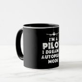 Pilot lustig tasse (Vorderseite Links)
