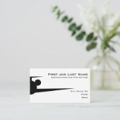 Pilot-Micro-Resume Visitenkarte (Stehend Vorderseite)