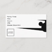 Pilot-Micro-Resume Visitenkarte (Rückseite)