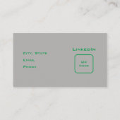 Pilot-Micro-Resume Visitenkarte (Rückseite)