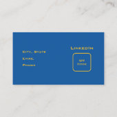 Pilot-Micro-Resume Visitenkarte (Rückseite)