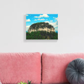 Pilot Mountain, NC-Leinwand Leinwanddruck (Insitu (Wohnzimmer))