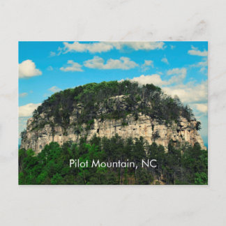 Pilot Mountain, NC Postkarte