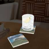 Pilot Mountain NC Staat Park Steinuntersetzer