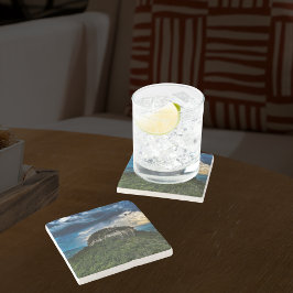 Pilot Mountain NC Staat Park Steinuntersetzer