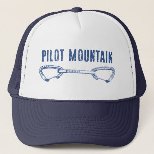 Pilot Mountain North Carolina Klettern Quickdraw Truckerkappe