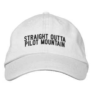 Pilot Mountain North Carolina Mütze Bestickte Baseballkappe