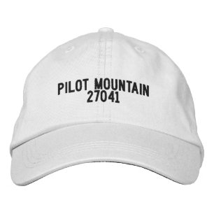 Pilot Mountain North Carolina Mütze Bestickte Baseballkappe