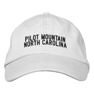Pilot Mountain North Carolina Mütze Bestickte Baseballkappe