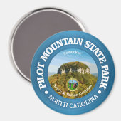 Pilot Mountain SP Magnet (Vorderseite/Rückseite)